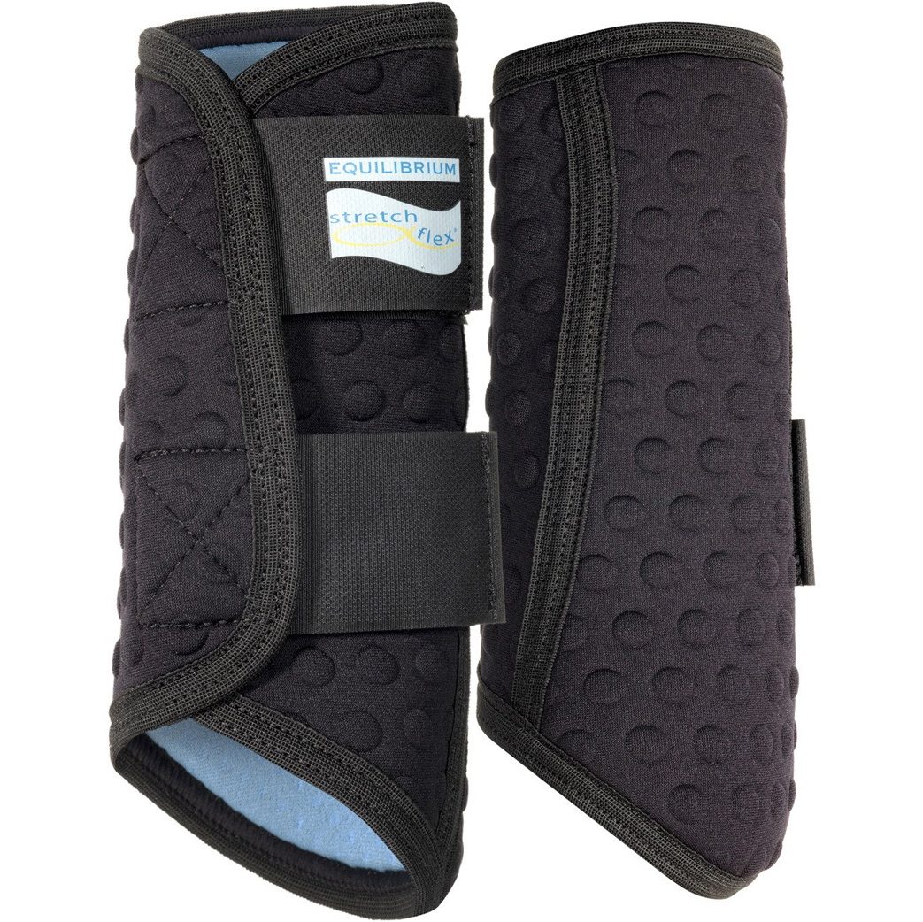 Equilibrium Stretch & Flex Flatwork Wraps EQB0548 - Black